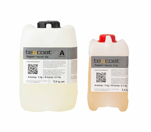 Teqpox® Topcoat klar toplak 